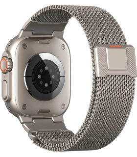 Tech-Protect kellarihm Milano Vanguard Apple Watch 44/45/46/49mm, titanium