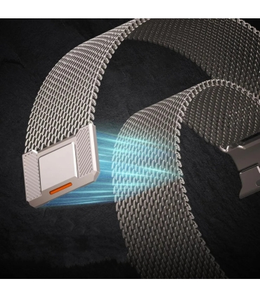 Tech-Protect kellarihm Milano Vanguard Apple Watch 44/45/46/49mm, titanium