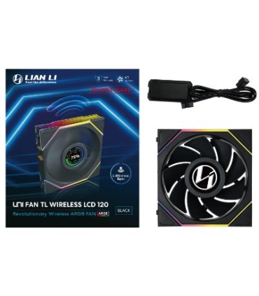 LIAN LI Case Fan 120mm WRL/G99.12RTLLCD1W1B.00