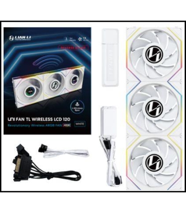 LIAN LI Case Fan 120mm WRL 3PCS/G99.12RTLLCD1W3W.00
