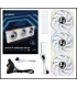 LIAN LI Case Fan 120mm WRL 3PCS/G99.12TLLCD1W3W.00