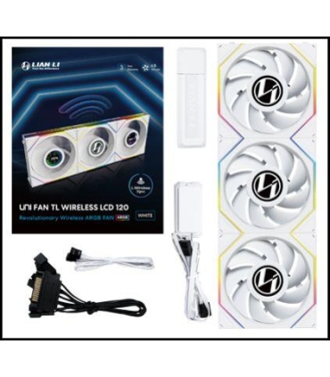LIAN LI Case Fan 120mm WRL 3PCS/G99.12TLLCD1W3W.00