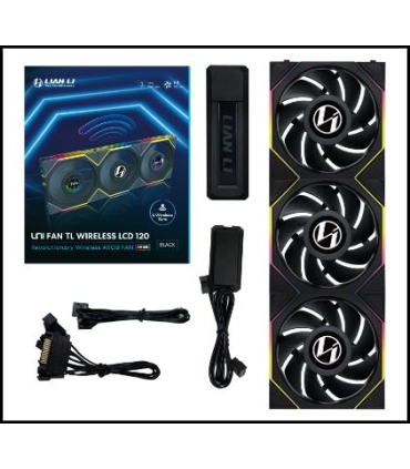 LIAN LI Case Fan 120mm WRL 3PCS/G99.12TLLCD1W3B.00