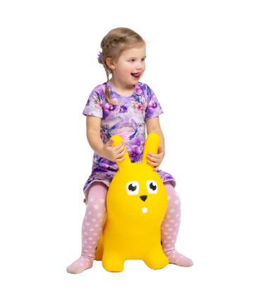 Gerardou0027s Toys Jumpy hüppeloom Jänes pakendis, kollane