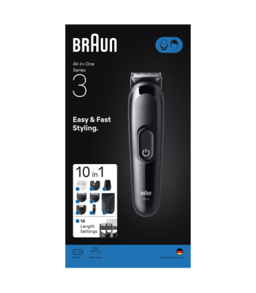 Braun AIO3560 Series 3 Easy&Fast, 10in1