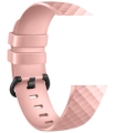 Devia kellarihm Deluxe Sport Fitbit Charge 3/4 L, roosa