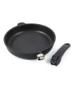Induction frying pan with detachable handle AMT Gastroguss