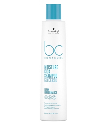 Schwarzkopf Professional Bonacure Moisture Kick Shampoo (250mL)
