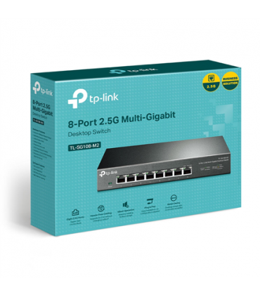 TP-Link TL-SG108-M2, 8-Port 2.5G Switch
