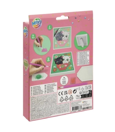 Moxy Teemanditikand raamiga, 15 x 15 cm