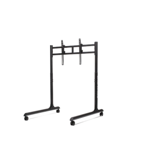 Next Level Racing Floor stand Round Tube Freestanding Single Monitor Stand 65"