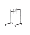 Next Level Racing Floor stand Round Tube Freestanding Single Monitor Stand 65"