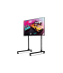 Next Level Racing Floor stand Round Tube Freestanding Single Monitor Stand 65"