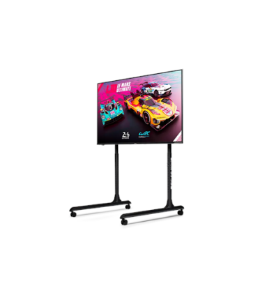 Next Level Racing Floor stand Round Tube Freestanding Single Monitor Stand 65"