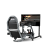 Next Level Racing Floor stand Round Tube Freestanding Single Monitor Stand 65"
