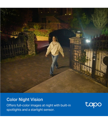 TP-LINK | C425 KIT | Solar-Powered Security Camera Kit | Bullet | 4 MP | F/2.1 | H.264 | microSD, Max. 512GB