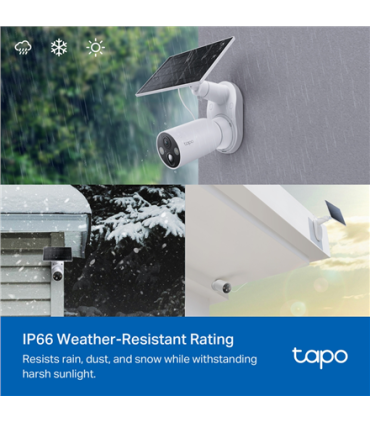 TP-LINK | C425 KIT | Solar-Powered Security Camera Kit | Bullet | 4 MP | F/2.1 | H.264 | microSD, Max. 512GB