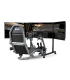 Next Level Racing Floor stand Round Tube Freestanding Single Monitor Stand 3x43"