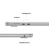 Apple MacBook Air 15,3" Apple M5, 16GB, 1TB SSD