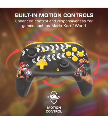 Turtle Beach juhtmevaba mängupult Rematch Nintendo Switch 2, Mario Kart World