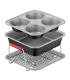 Kingitus! Tefal J701S344 Dail'Easy, 3-osaline lisatarvikute komplekt kuumaõhufritüürile