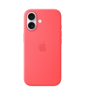 Apple iPhone 17 Silicone Case with MagSafe – Bright Guava