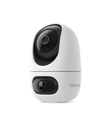 TP-LINK | Tapo C245D | Dual Lens Pan/Tilt Security Camera | Dome | 3 MP | 3.1mm/F1.6 | MicroSD Card up to 512 GB