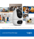 TP-LINK | Tapo C245D | Dual Lens Pan/Tilt Security Camera | Dome | 3 MP | 3.1mm/F1.6 | MicroSD Card up to 512 GB