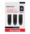 Sandisk Memory Drive Flash 64GB 3PK SDCZ48-064G-G46T