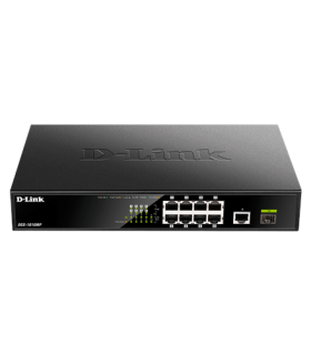 D-Link | 10 Gigabit port Switch with PoE | DGS-1010MP | Unmanaged | Desktop / Rackmount | Gigabit Ethernet (copper) ports quanti