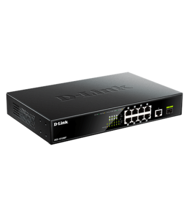 D-Link | 10 Gigabit port Switch with PoE | DGS-1010MP | Unmanaged | Desktop / Rackmount | Gigabit Ethernet (copper) ports quanti