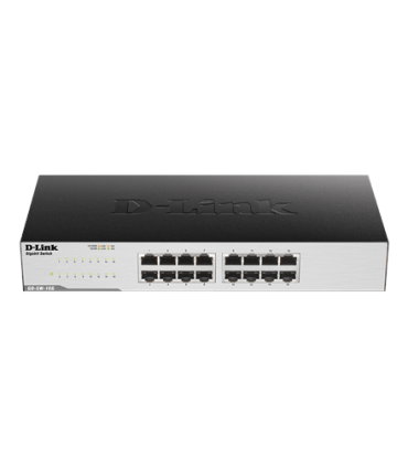 D-Link | 16-Port Gigabit Easy Desktop Switch | GO-SW-16G/E | Unmanaged | Desktop/Rackmountable | 24 month(s)