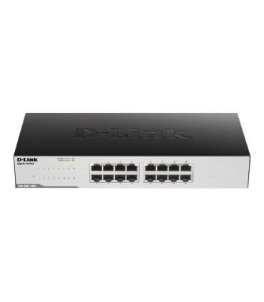 D-Link | 16-Port Gigabit Easy Desktop Switch | GO-SW-16G/E | Unmanaged | Desktop/Rackmountable | 24 month(s)