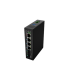Lanberg Switch Light IndustrialPoE 1xBT 3xAT 2xSFP Din Unmanagment Gigabit Ethernet | ILGE-4P-2S-90 | Unmanaged