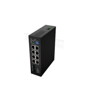 Lanberg Switch PoE 4xBT 4xAT 4xSFP Din Unmanagment Gigabit Ethernet | ILGE-8P-2S-120 | Unmanaged | Din rail