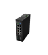 Lanberg Switch PoE 4xBT 4xAT 4xSFP Din Unmanagment Gigabit Ethernet | ILGE-8P-2S-120 | Unmanaged | Din rail