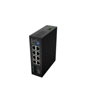 Lanberg Switch PoE 4xBT 4xAT 4xSFP Din Unmanagment Gigabit Ethernet | ILGE-8P-2S-120 | Unmanaged | Din rail