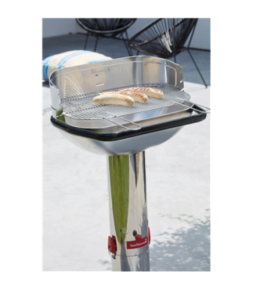 Barbecook Charcoal Barbecue Loewy 55 SST, 59.8 x 35.4 x 101 cm BC-CHA-1004