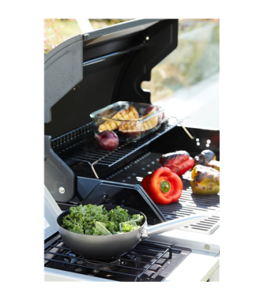 Barbecook Gas Barbecue with Side Burner Spring 3212, 133 x 58 x 115 cm BC-GAS-2003