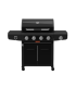 Barbecook Gas Barbecue Siesta 412 Graphite, 132 x 56 x 118 cm BC-GAS-2073