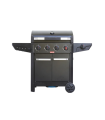 Barbecook Gas Barbecue Luca 412 with Cabinet and Sideburner, 145.4 x 60.3 x 112.3 cm BC-GAS-3100
