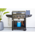 Barbecook Gas Barbecue Luca 412 with Cabinet and Sideburner, 145.4 x 60.3 x 112.3 cm BC-GAS-3100
