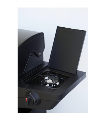 Barbecook Gas Barbecue Luca 412 with Cabinet and Sideburner, 145.4 x 60.3 x 112.3 cm BC-GAS-3100