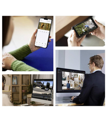 Reolink 4K Dual-Band Wi-Fi 6 Indoor Camera with Auto Tracking | E Series E340 | PTZ | 8 MP | 2.8-8mm/F1.6 | Micro SD, Max. 512GB