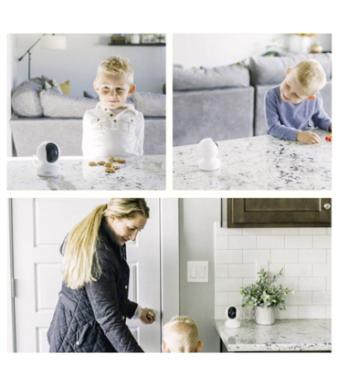 Reolink 4K Dual-Band Wi-Fi 6 Indoor Camera with Auto Tracking | E Series E340 | PTZ | 8 MP | 2.8-8mm/F1.6 | Micro SD, Max. 512GB