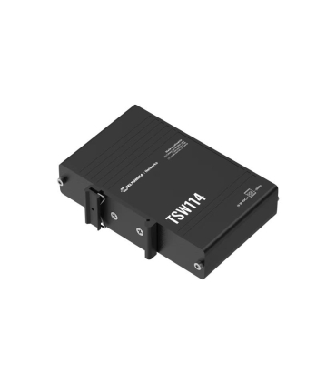 Teltonika | DIN Rail Switch | TSW114 | Unmanaged | Wall-mountable | Gigabit Ethernet (copper) ports quantity 5 | Power supply ty