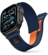 Tech-Protect kellarihm Nylon Elite Apple Watch 44/45/46/49mm, navy/oranž