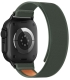 Tech-Protect kellarihm Nylon Elite Apple Watch 44/45/46/49mm, roheline/oranž