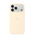 Apple iPhone 17 Pro Max Silicone Case with MagSafe – Vanilla