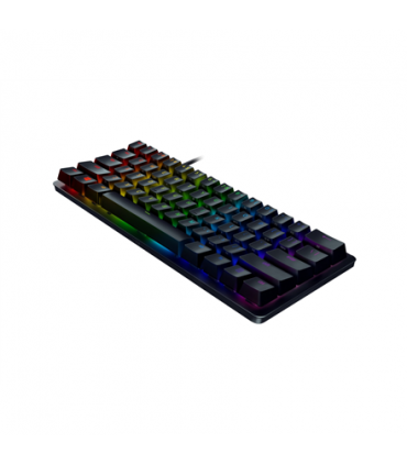 Razer Huntsman Mini 60%, Gaming keyboard, Opto-Mechanical, RGB LED light, NORD, Black, Wired